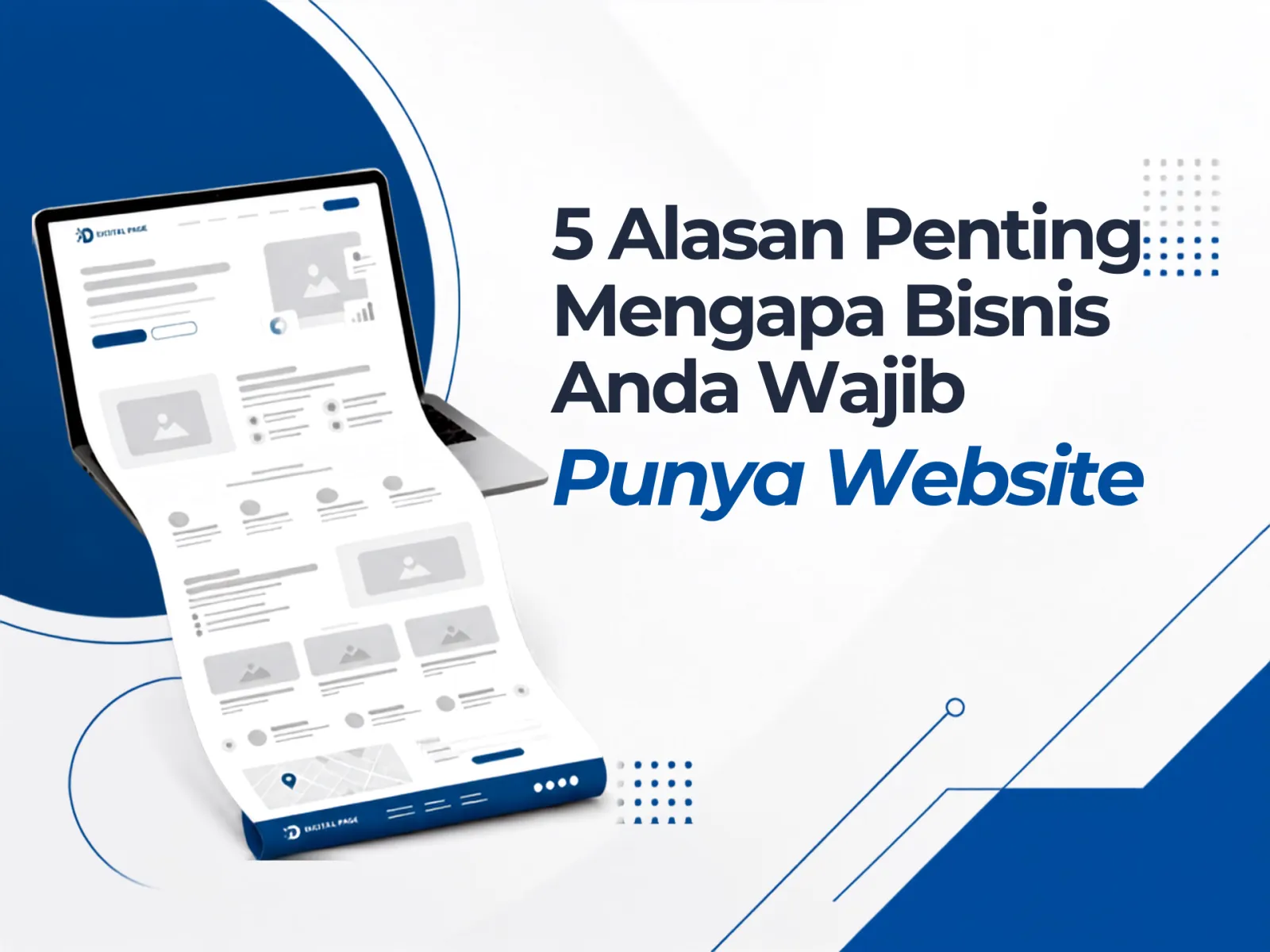 5 Alasan Penting Mengapa Bisnis Anda Wajib Punya Website