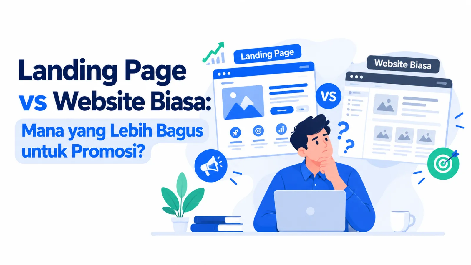 Landing Page vs Website Biasa: Mana yang Lebih Bagus untuk Promosi?